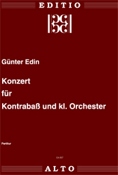 Gnter Edin Konzert fr Kontrabass und Orchester