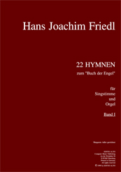 Hans-Joachim Friedl 22 Hymns Voice and Organ