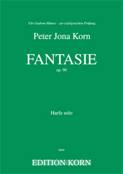 Peter Jona Korn Fantasy for harp op. 90