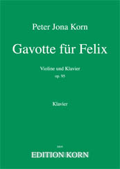Peter Jona Korn Konzert fr Violine und Orchester