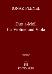 Ignaz Pleyel Duet a minor