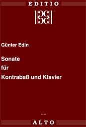 gnter edin sonate kontrabass klavier