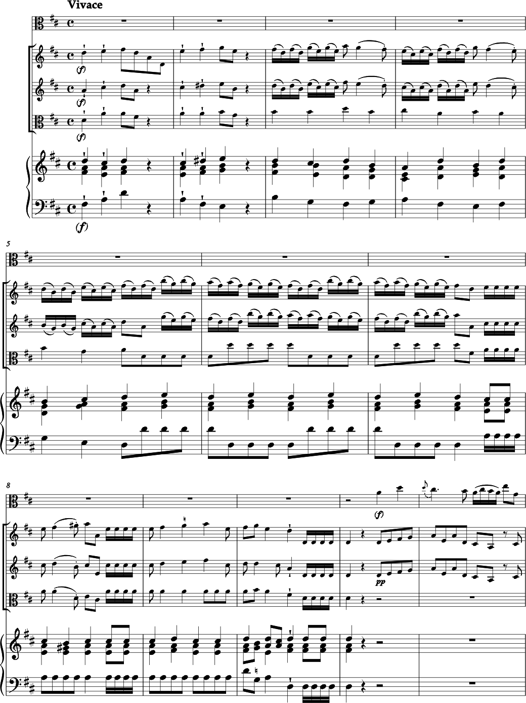 Christoph Graupner Concerto re maggiore per Viola d'amore ed Orchestra d'archi