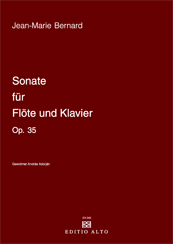 Bernard Sonate op. 43 Flte klavier 