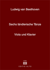 Ludwig van Beethoven Sechs ldlerischeTnze Viola Klavier