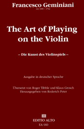  Francesco Geminiani Die Kunst des Violinspiels
