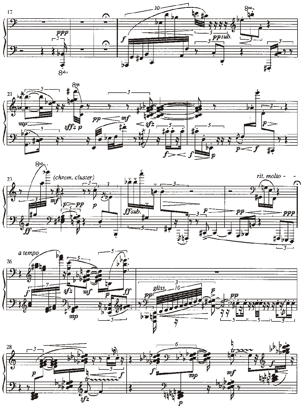 Pieces for Piano