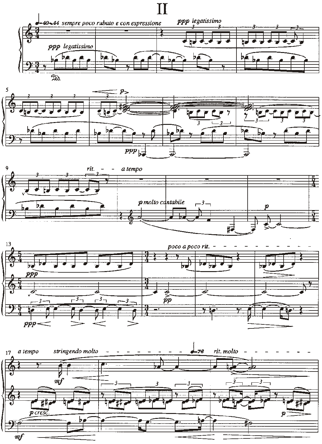 Pieces for Piano