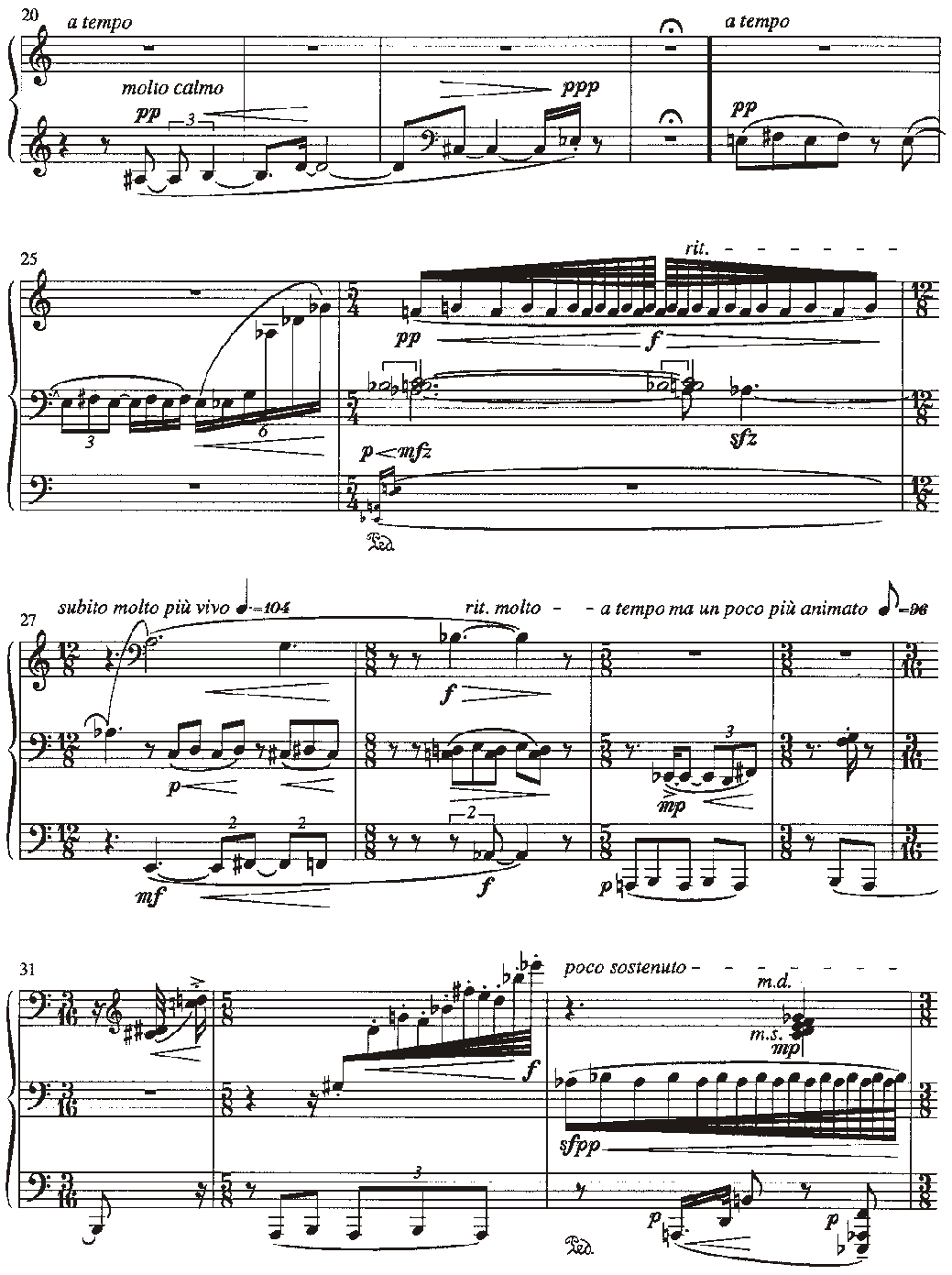 Pieces for Piano