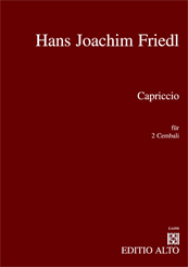 Hans-Joachim Friedl Capriccio 2 Cembali