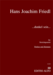 Friedl Hans Joachim Streichquartett