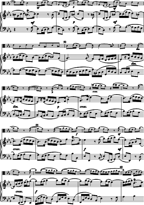 Johann Sebastian Bach Toccata e Fuga do minore per Viola e Pianoforte