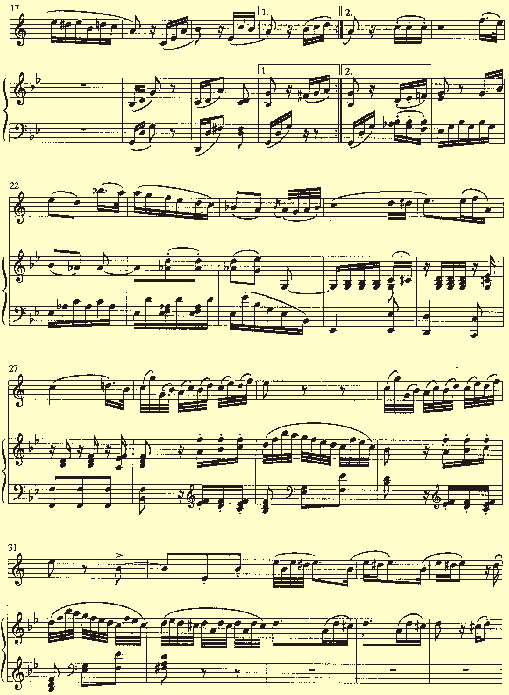 Ludwig van Beethoven for Elise Clarinet and Piano