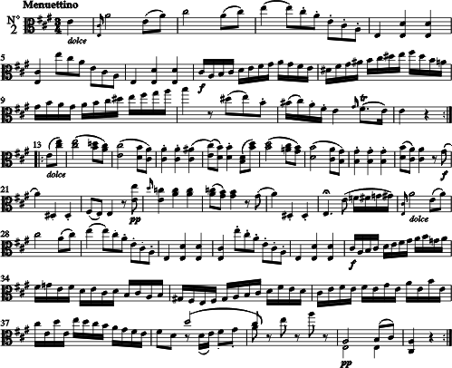Franz Anton Hoffmeister Studies for Viola