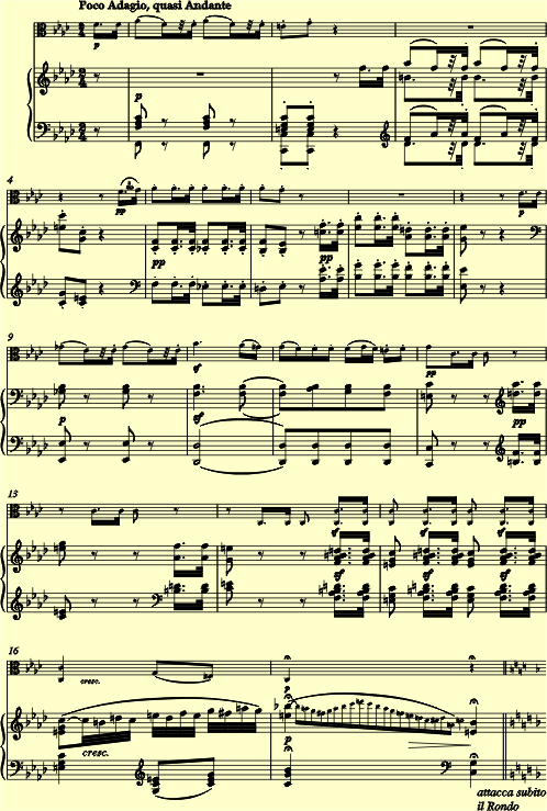 Ludwig van Beethoven Sonata F Major for Viola and Piano