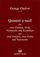 George Onslow quintett a moll