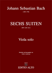 Bach Six Suites for Viola Herbert Lindsberger