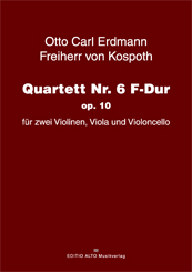  Otto Carl Erdmann von Kospoth Symphony D major op. 25 D major