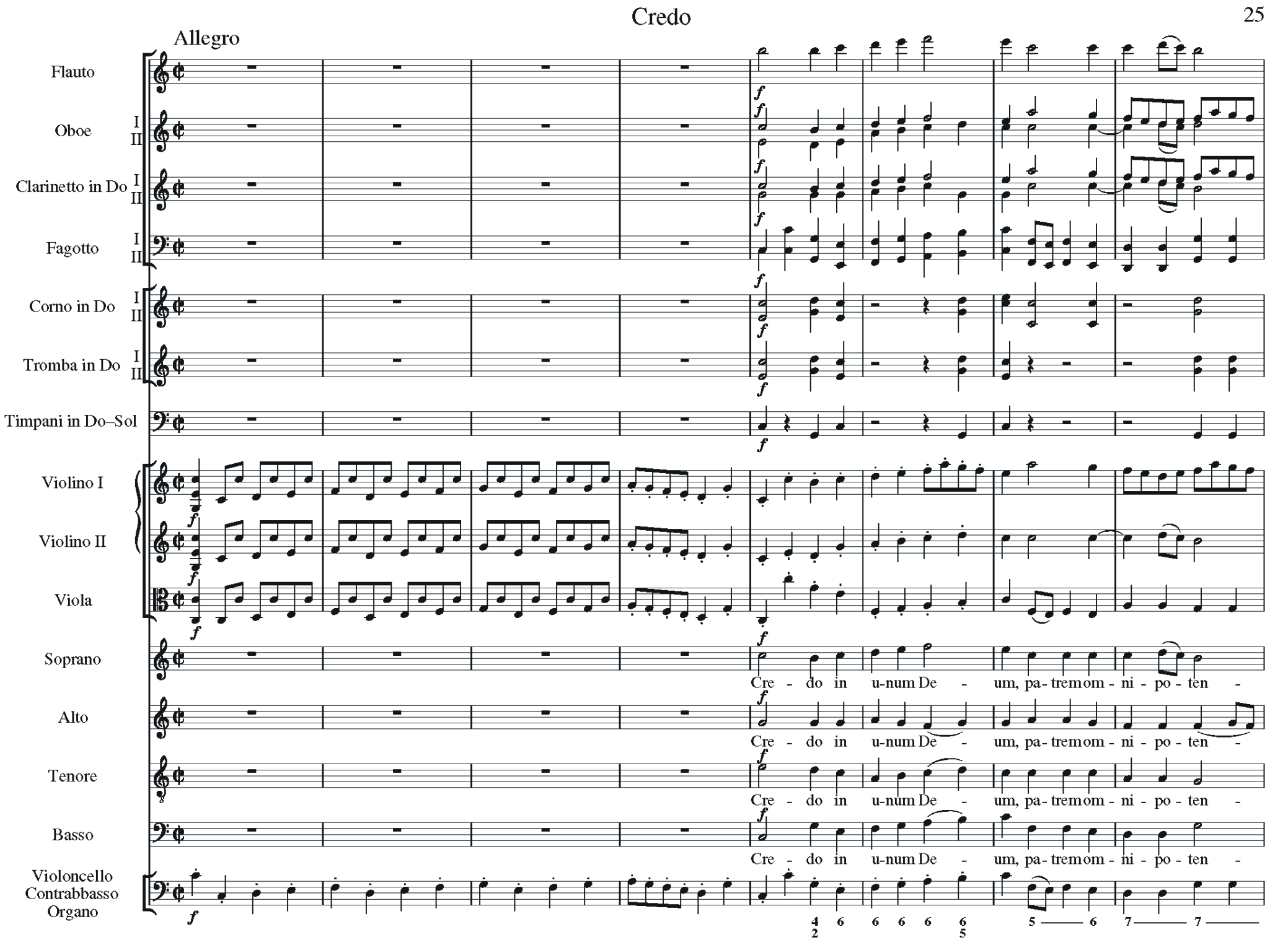 Franz Krommer Messe Do majeur