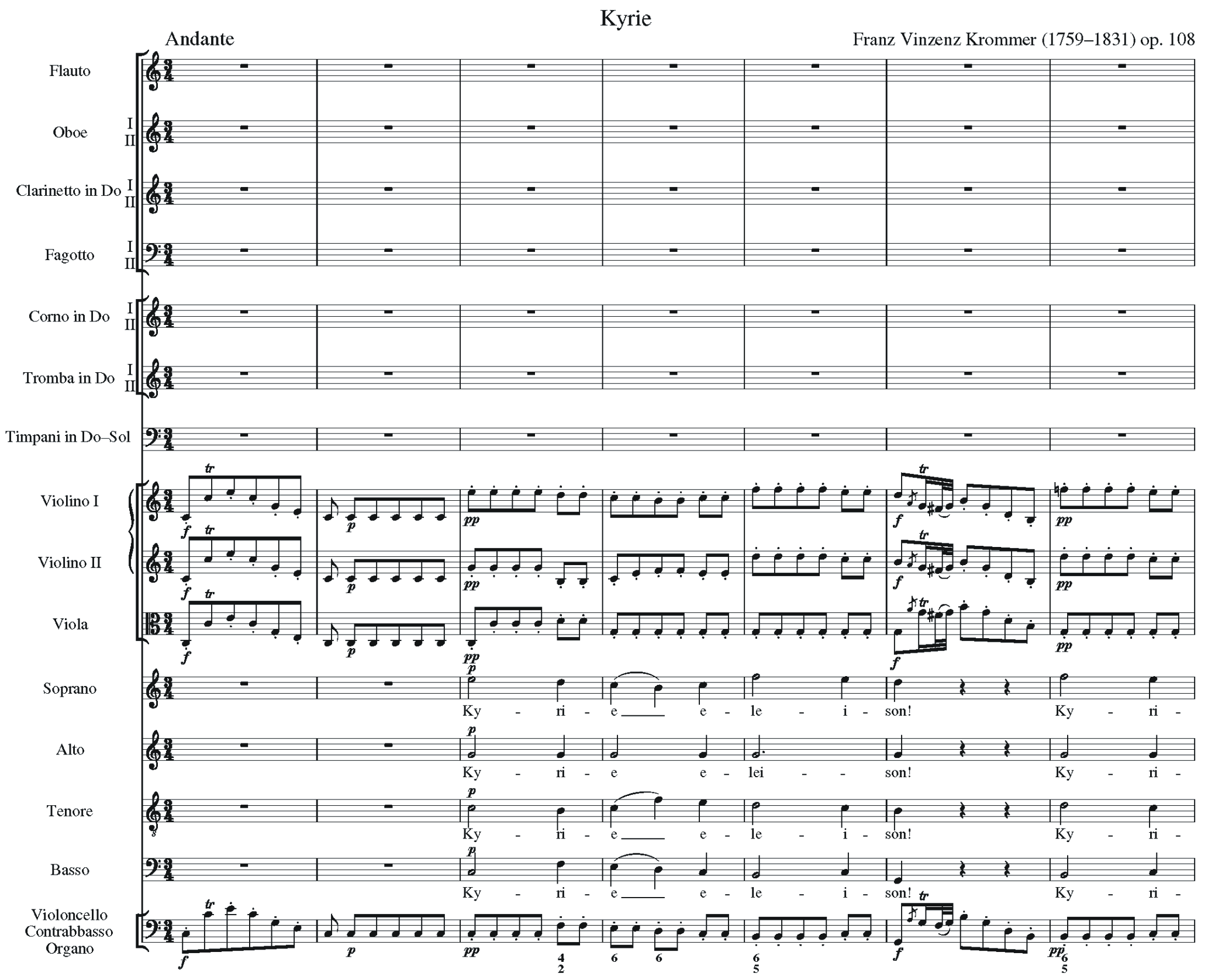 Franz Krommer Messe C Dur