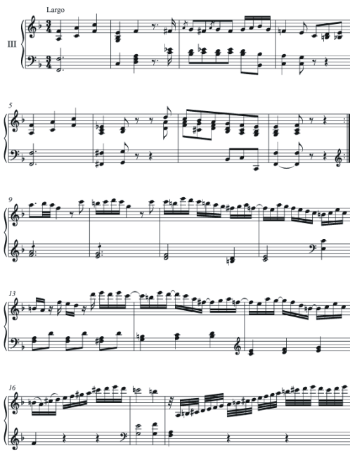 Johann Simon Mayr Suite pour Harpe
