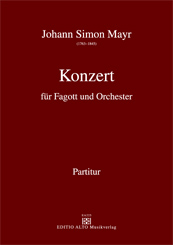 Johann Simon Mayr Konzert b dur fagott orchester