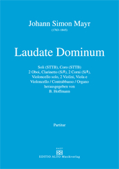 Johann Simon Mayr Laudate Dominum