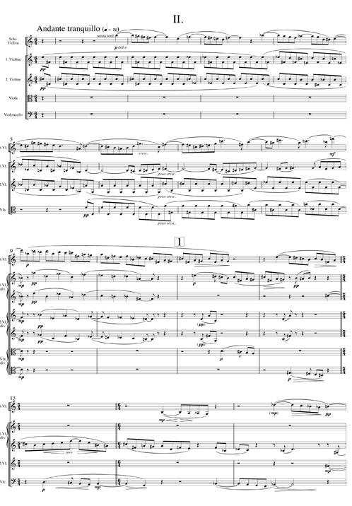 Peter Jona Korn Concerto for Violin