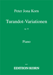 Peter Jona Korn Turandot-Variationen op. 53