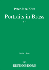 Peter Jona Korn Four Portraits op. 72