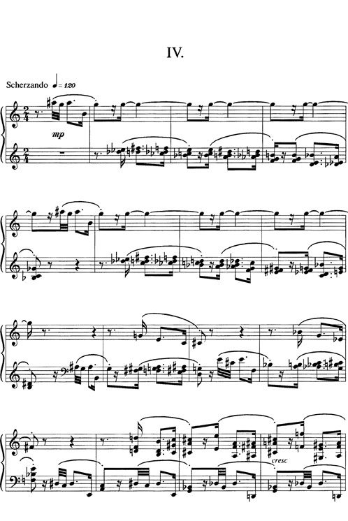 Peter Jona Korn 5 pezzi per pianoforte